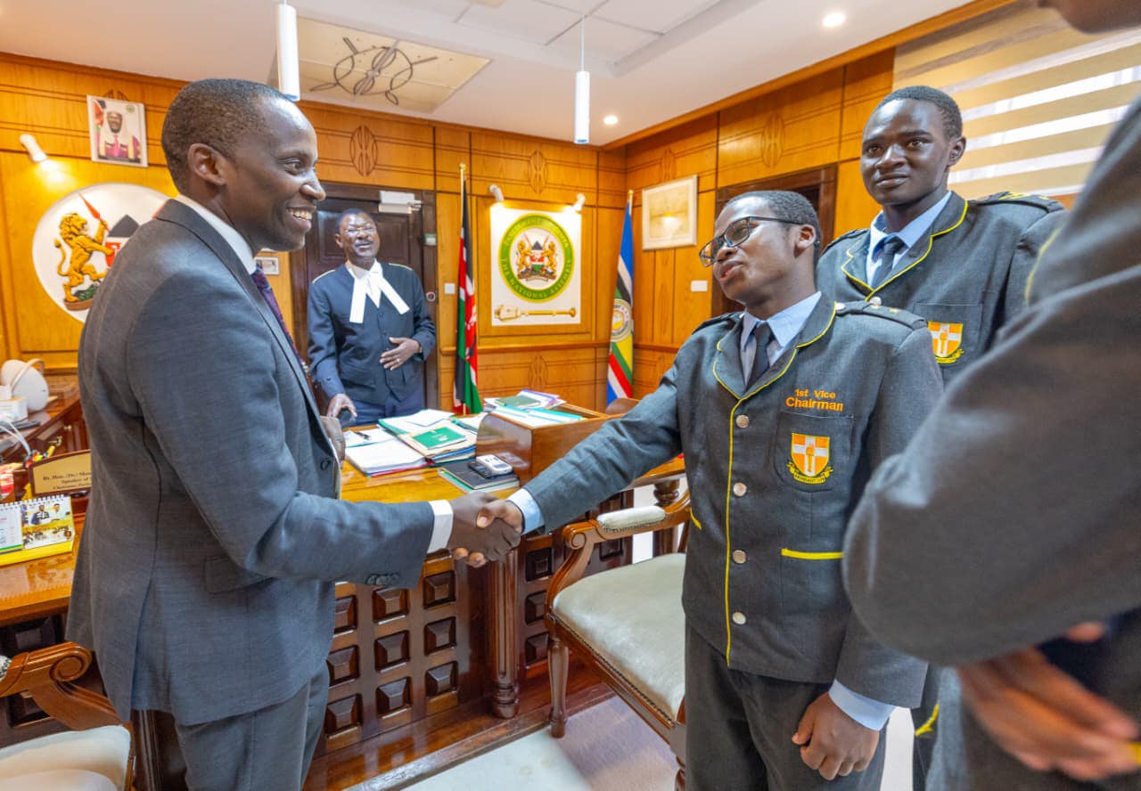 National Assembly Speaker, Dr. Moses Wetang’ula Hands Over MPs' Personal Contributions to Needy Students